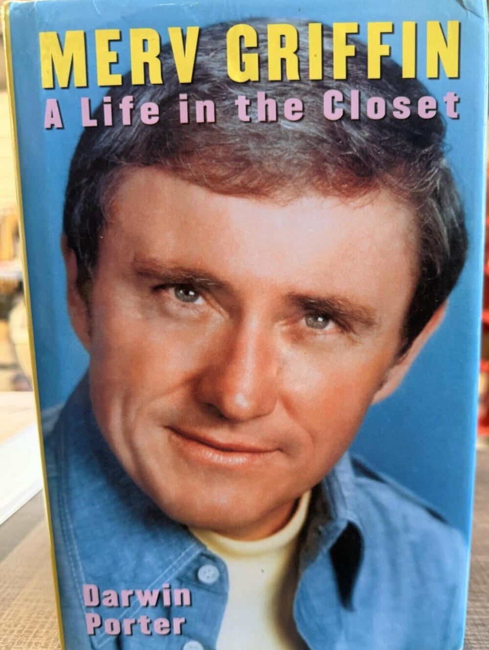 Darwin Porter Merv Griffin A Life in the Closet HC 2009 1st 1st DJ Illus